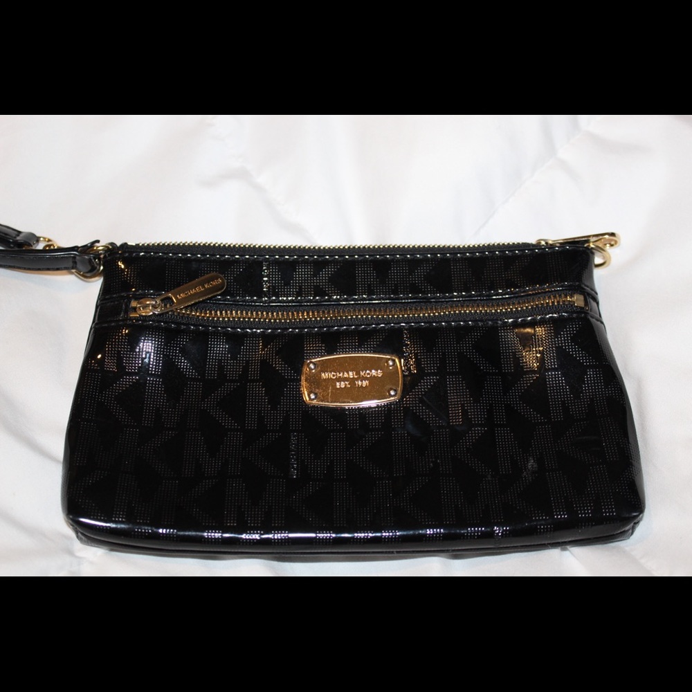Micheal Kor’s Black Wristlet